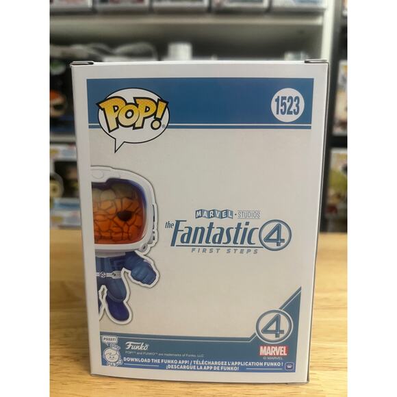 2 EXCLUSIVE Thing Fantastic Four Funko Pop Bobbleheads #1523 Space Trench MCU 4 - Picture 3 of 11